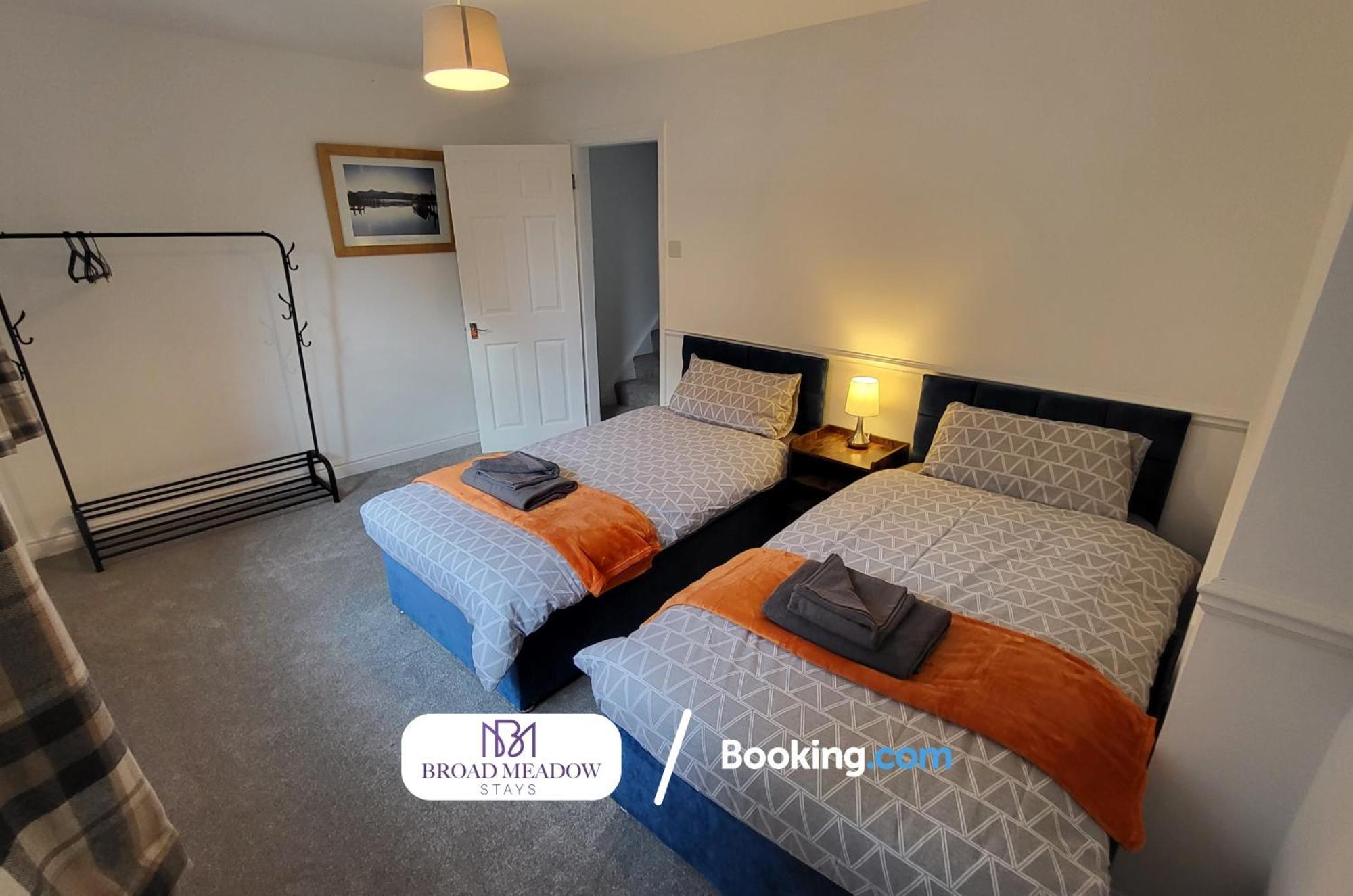 Last-Minute Offers L 3-Bed House By Broad Meadow Stays L Short Lets L Family, Business, Students L Lincoln L Parking Eksteriør billede